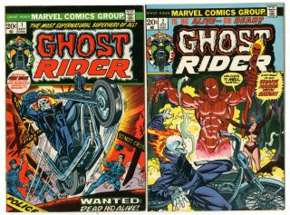 1973 Ghost Rider Vol.  1 1 - 81 F/VF - VF/NM Complete Run 6
