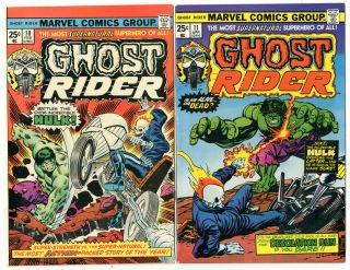 1973 Ghost Rider Vol.  1 1 - 81 F/VF - VF/NM Complete Run 8