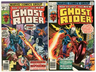 1973 Ghost Rider Vol.  1 1 - 81 F/VF - VF/NM Complete Run 9