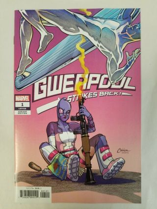 Gwenpool Strikes Back 1 Marvel Comics 1:50 Amanda Conner Variant Cover Nm