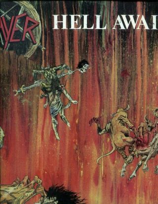 Slayer Hell Awaits Vg,  Lp / Metal Blade Stereo Vinyl L