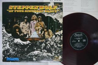Steppenwolf At Your Birthday Party Stateside Hp - 8662 Japan Red Vinyl Vinyl Lp