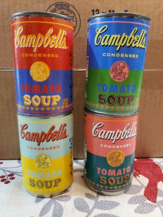 Andy Warhol Campbell Soup Collection; 50 Year Anniversary " The Art Of Soup "