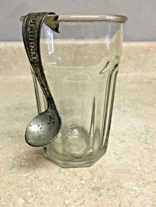 Antique Vintage Cream Top Dairy Milk Bottle Spoon / Ladle Patent 1924 & 1925 4