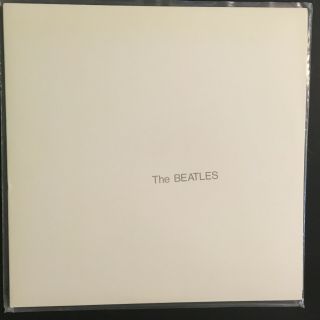 The Beatles White Album,  Two Posters And Lyrics Swbo - 101 Capitol Stereo Vinyl Lp
