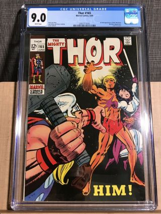 Thor 165 Cgc 9.  0 White Pages