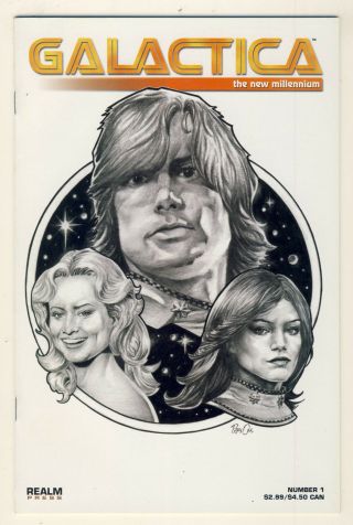 Galactica The Millennium Set Realm Press Vf/nm Cult Sci - Fi Tv More Listed