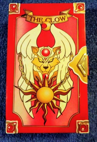 Sakura The Clow Card Captor Game Tarot Clamp 52 Cards In Plastic Box