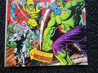 The Incredible Hulk 181 - 1st Wolverine - with stamp 3