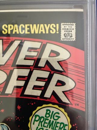 Silver Surfer 1,  CGC 9.  4 (NM) C/OW Pages,  Marvel,  August 1968,  Volume 1 4