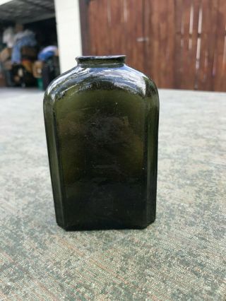 Pontil Bottle Stoddard Nh Snuff " F " On The Base For Foster 1840s Whittle Marks