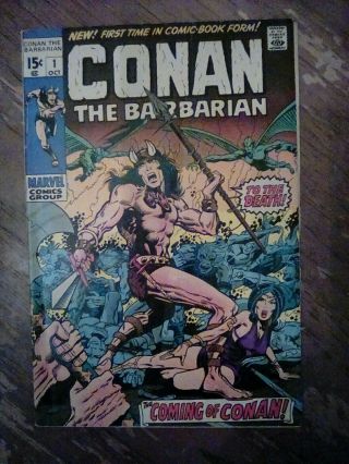 Conan The Barbarian 1 October 1970 Ungraded