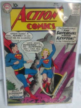 Action 252 Key Comic 1st Appearance Of Supergirl & Metallo
