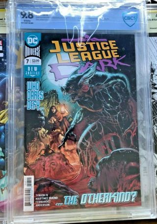Justice League Dark 7 Cbcs 9.  8 1st Otherkind Soup Conjoined & Offsping