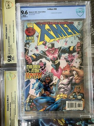 X - Men 65 1st Appearance Dr.  Cecilia Reyes Cbcs (cgc) Graded 9.  6 - 1/1 No Res