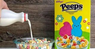 PEEPS Cereal Kellogg’s Limited Edition RARE Pristine Box 10.  5 oz Easter 4