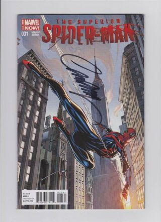 Superior Spider - Man 31 Signed By J.  Scott Campbell Variant Expo 1 300