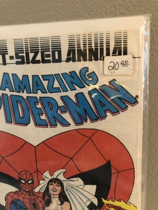 THE SPIDER - MAN ANNUAL 21 WEDDING OF PETER PARKER KEY ISSUE 1987 4