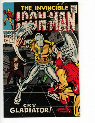 Iron Man 7 (1968 Marvel Comics) - The Gladiator