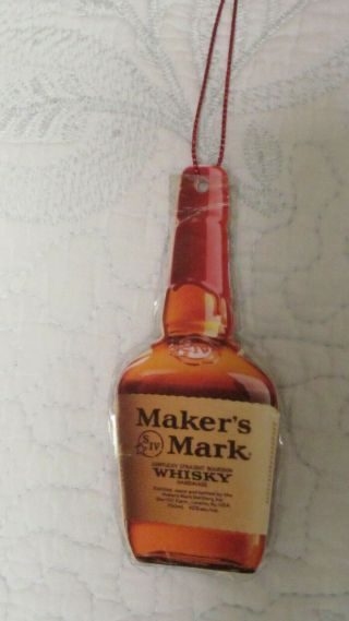 MAKERS MARK Christmas Sweater & Hat Bottle Covers fit 750ml Bottle,  Ornament 5