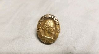 John Deere Vintage Service Pin Tie Tack 10 K Gold 5 Year Employee Award