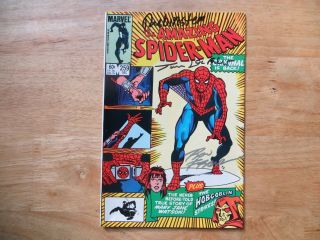 1984 Spider - Man 259 Signed 3x Tom Defalco,  Ron Frenz,  Joe Rubinstein Poa