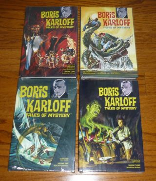 Boris Karloff Archives Volume 1,  3,  4,  5,  Dark Horse Hardcovers Gold Key
