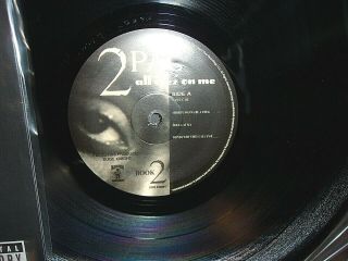 2Pac ‎– All Eyez On Me 2001 US 4 LP Set Death Row Records DRR 63008 - 1 NM VINYL 2