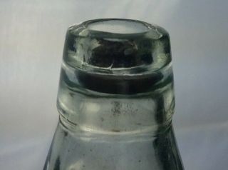 J.  Roberts Codd stopper Castleford Bottle w/Marble - MADE IN INDIA 5