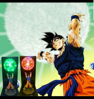 Dragon Ball Z Goku Spirit Bomb Led Lamp