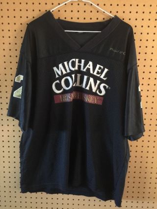 Michael Collins " Irish Whiskey " No.  22 Football (lg) Jersey