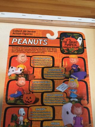 It ' s the Great Pumpkin Charlie Brown Sally Brown Figurine Brand 2005 5