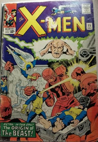 X - Men: The Origins Of The Beast The Sentinels Return 15 1965:fair