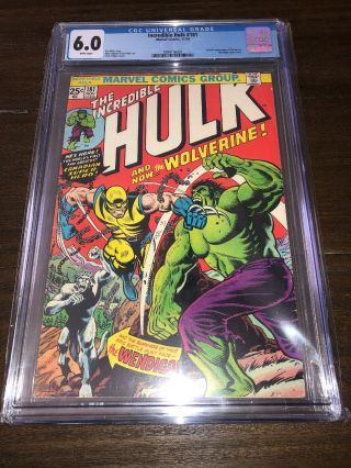 Incredible Hulk 181 Cgc 6.  0