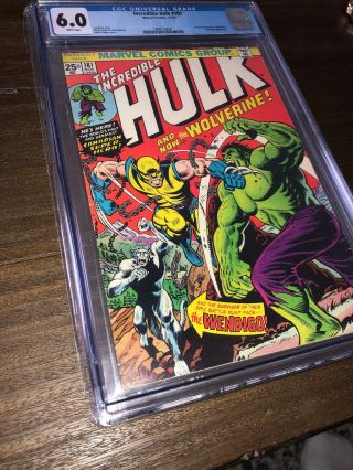 incredible hulk 181 CGC 6.  0 2