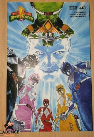 Mighty Morphin Power Rangers 41 Variant Exclusive Cadence Comic Art - Galaxycon