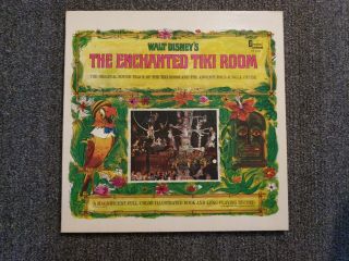 Walt Disney The Enchanted Tiki Room Rare 1968 Vinyl Lp Near