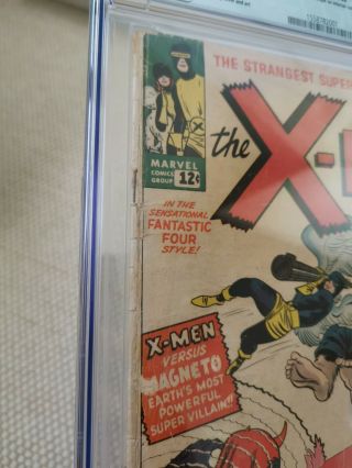 X - men 1 1st issue 1963 cgc 2.  5 offwhite pages married cover - Complete 4