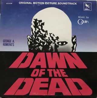 Dawn Of The Dead George Romero Vinyl Lp Soundtrack Varese Sarabande Goblin