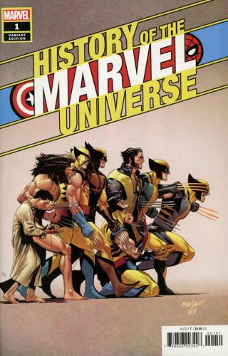 History Of The Marvel Universe (2019) 1 Vf/nm - Nm David Marquez 1:50 Variant