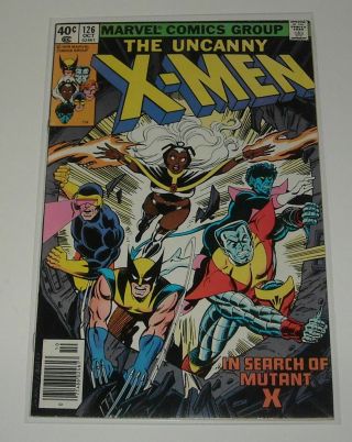 Hi Grade Key 1979 Marvel X Men 126 Mutant X Proteus 1st Full Appear Below Guide