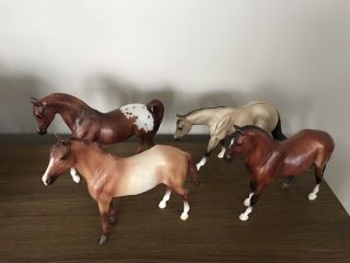 Breyer Classic Horse Set Of 4