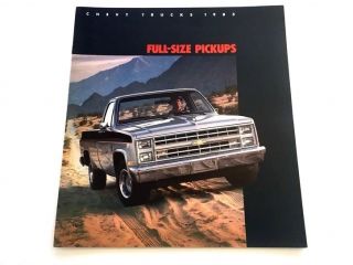 1985 Chevrolet Silverado C/k Truck Sales Brochure Book