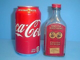 Vintage Smith Brothers Cough Syrup Bottle