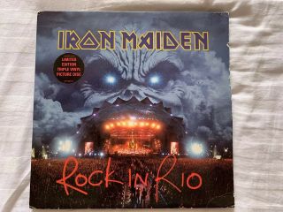 Iron Maiden Rock In Rio Picture Disc Set Limited Edition