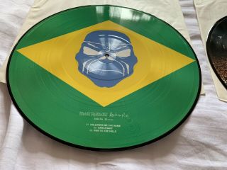 Iron Maiden Rock In Rio Picture Disc Set Limited Edition 6
