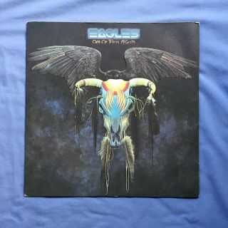 Eagles One Of These Nights 1975 White Label Promo Lp W/ Textured Cover & Sleeve