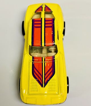 Hot Wheels Blackwall Hi - Rakers Yellow 63 Corvette Split Window Great Shape 3