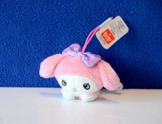Sanrio Licensed My Melody Mascot Plush Keychain Hello Kitty Toreba Kawaii Japan