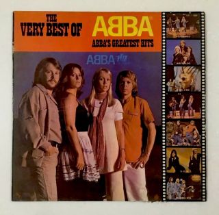 The Very Best Of Abba Greatest Hits Malaysia Pressing Lp Unique Cover